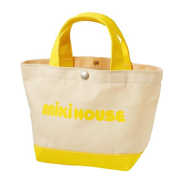 MIKI HOUSE ミキハウス mikihouse ロゴ シンプル ミニトートバッグ 