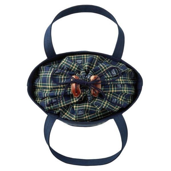 MIKIHOUSE ミキハウス　バケツ　ロゴ　トートバッグ　マザーズバッグ ミキハウス mikihouse バケツ型 ロゴトートバッグ マザーズ