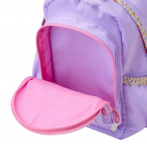 ●取り寄せ商品●ミキハウス　mikihouse　リュック(18Ｌ)18リットル　子ども用　女の子　高学年　リュックサック　花柄　ラベンダー　大容量_10