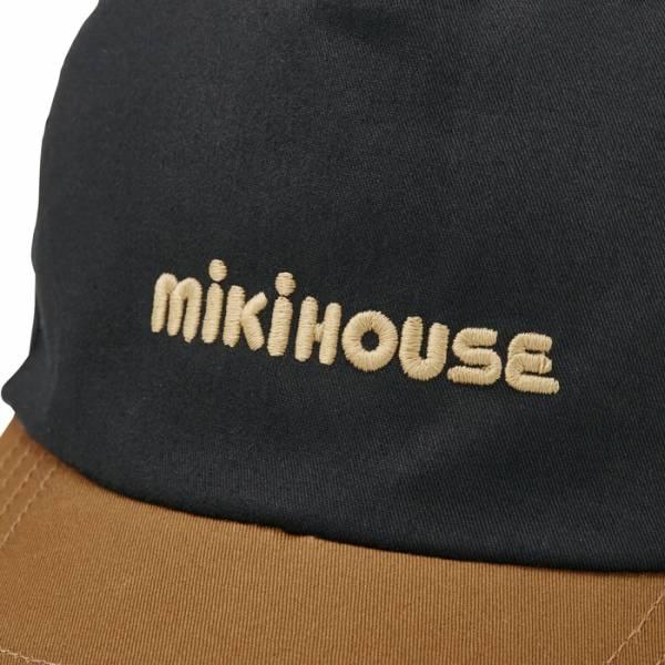 ●取り寄せ商品●ミキハウス mikihouse ロゴ キャップ 帽子 ( 48cm 50cm 52cm 54cm )  女の子 男の子 UVカットの画像