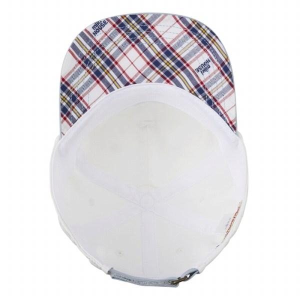 ●取り寄せ商品●ミキハウス mikihouse ロゴ キャップ 帽子 ( 48cm 50cm 52cm 54cm )  女の子 男の子 UVカットの画像