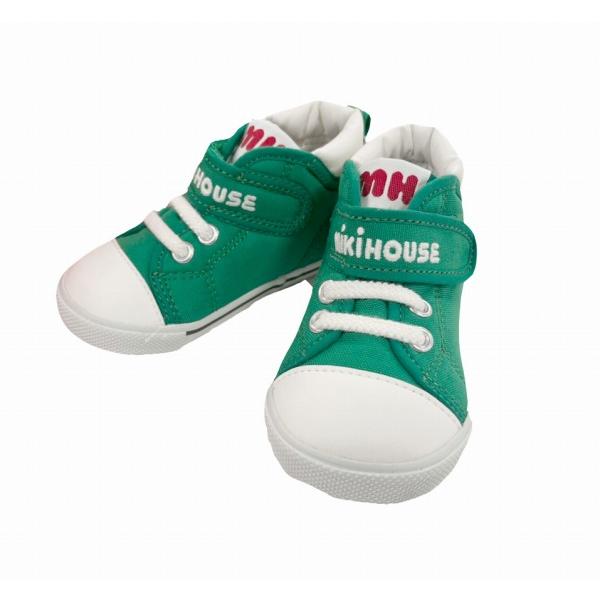 ●20％OFFセール●ミキハウスmikihouse　靴スニーカーｍロゴ　セカンドベビーシューズ(13.5cm・14cm・14.5cm・15cm・15.5cm） | MIKI HOUSE | 06