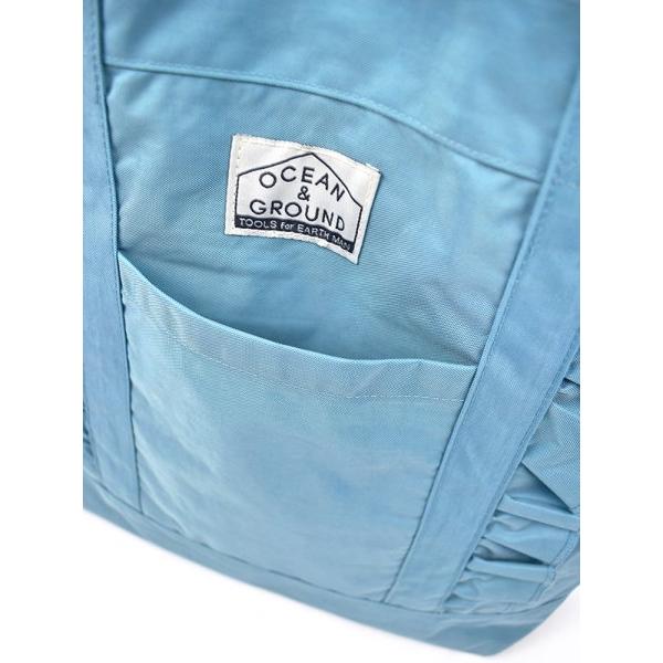 オーシャンアンドグラウンド　OCEAN&GROUND　レッスンバッグ  サブバッグ FRILL ナイロン 軽量（男の子　女の子　体操服袋　入園入学セット　手さげ袋） | Ocean&Ground | 06