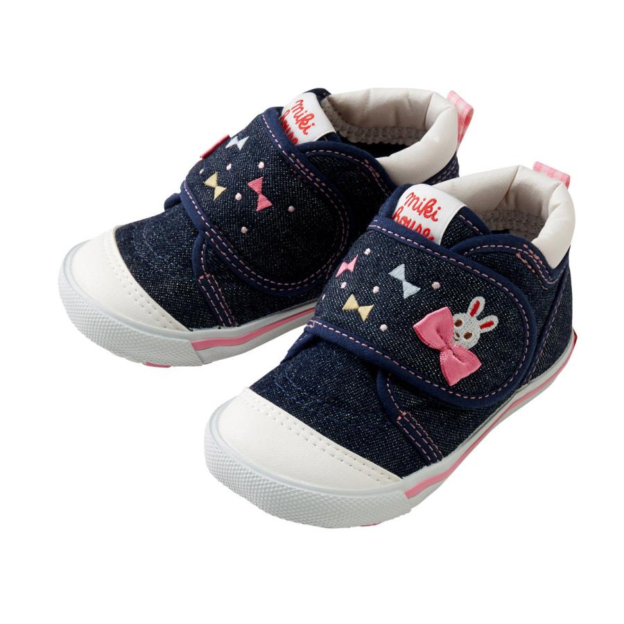 ○20％OFFセール○ミキハウスmikihouse うさこセカンドベビーシューズ  