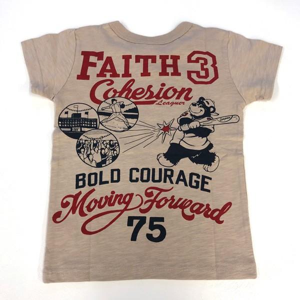 ニードルワーク（NEEDL WORK）OFFICIAL TEAM　BASEBALL BEAR T-SHIRTS　半袖Tシャツ（110cm・120cm・130cm・140cm） | OFFICIAL TEAM | 06