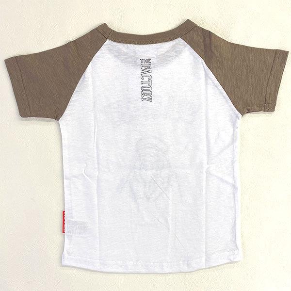 ●50％OFFセール●ニードルワーク（NEEDL WORK）OFFICIAL TEAM　Tシャツ　THE　FACTORY　RAGLAN（120・130・140）半額 アウトレット セール | OFFICIAL TEAM | 02