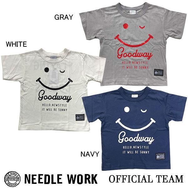 ●50%OFFセール●ニードルワーク（NEEDL WORK）OFFICIAL TEAM　Tシャツ　SMIL WIDE　T（120・130・140）半額 アウトレット セール 男の子 | OFFICIAL TEAM
