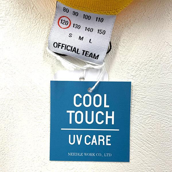 ●50%OFFセール●ニードルワーク（NEEDL WORK）OFFICIAL TEAM　T-SHIRTS（120・130・140)接触冷感 UVカット 加工　半額 アウトレット | OFFICIAL TEAM | 10