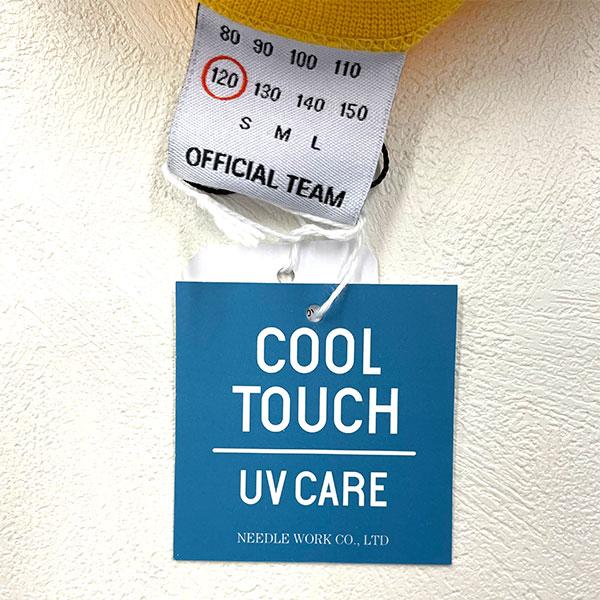●50%OFFセール●ニードルワーク（NEEDL WORK）OFFICIAL TEAM　T-SHIRTS（120・130・140)接触冷感 UVカット 加工　半額 アウトレット | OFFICIAL TEAM | 10