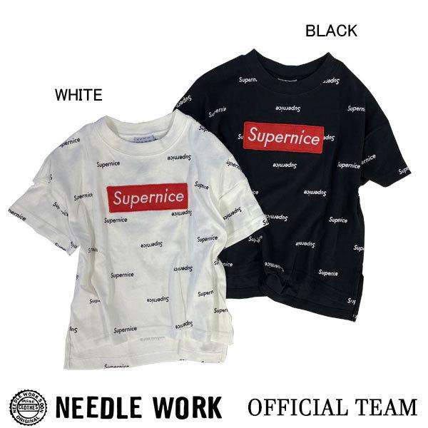 ●50%OFFセール●ニードルワーク（NEEDL WORK）OFFICIAL TEAM SUPERNICE T-SHIRT （120・130・140）半額 アウトレット セール シンプル | OFFICIAL TEAM