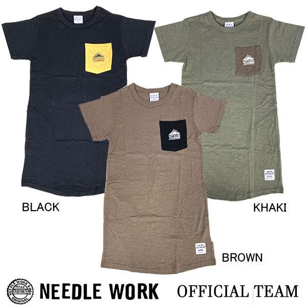 ●50%OFFセール●ニードルワーク（NEEDL WORK）OFFICIAL TEAM　ワンピース　POCKET　ONE-PEACE（120・130・140）　半額 アウトレット セール | OFFICIAL TEAM