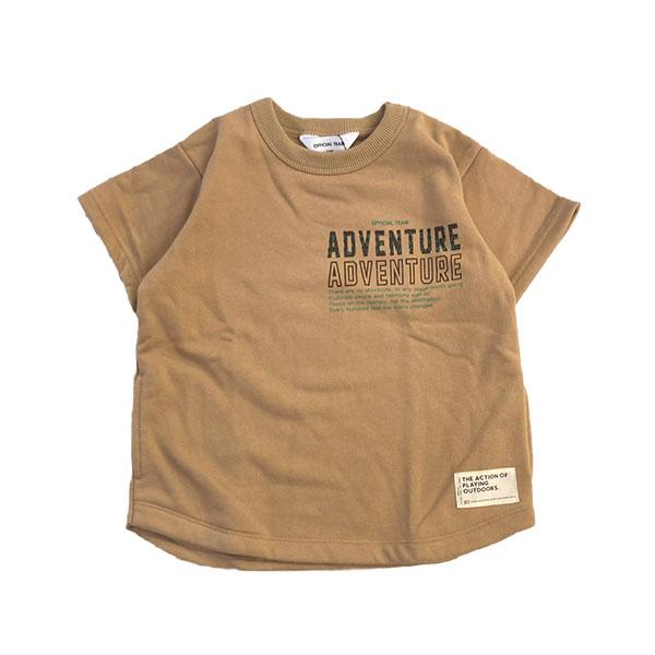 ニードルワーク（NEEDL WORK）OFFICIAL TEAM　ADOVENTURE　LOGO　スウェット半袖Ｔシャツ(150cm） | OFFICIAL TEAM | 01