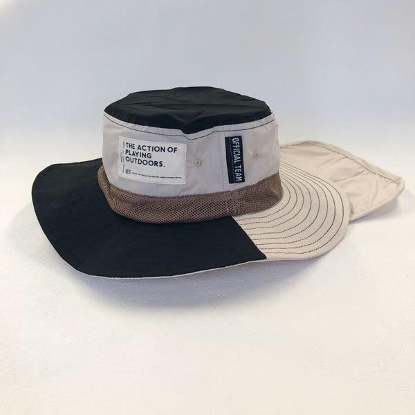 ●30％OFFセール●ニードルワーク（NEEDL WORK）OFFICIAL TEAM　SAFARI　HAT　サファリハット 帽子 レジャー 紫外線対策 カラー 男の子 女の子 ( 52cm ） | OFFICIAL TEAM | 02
