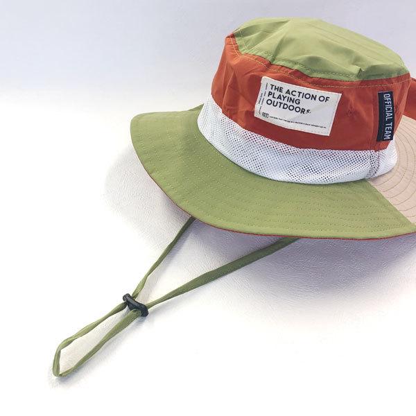 ●30％OFFセール●ニードルワーク（NEEDL WORK）OFFICIAL TEAM　SAFARI　HAT　サファリハット 帽子 レジャー 紫外線対策 カラー 男の子 女の子 ( 52cm ） | OFFICIAL TEAM | 07