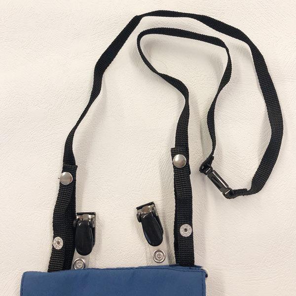 ニードルワーク（NEEDL WORK）OFFICIAL TEAM　MOVE　POCKET　移動ポケット( 入学準備　   ハンカチケース　ティッシュケース　紐付き　クリップ付き） | OFFICIAL TEAM | 08