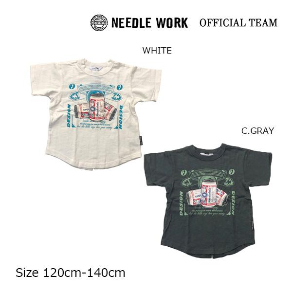 ●40%OFFセール●ニードルワーク　NEEDL WORK　OFFICIAL TEAM　スラブ　ロボット　ロゴ　Tシャツ(120）アウトレット セール シンプル カジュアル | OFFICIAL TEAM