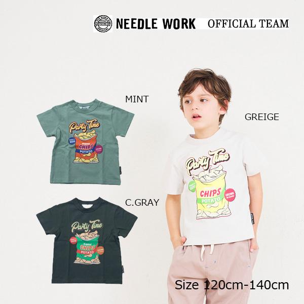 ●40%OFFセール●ニードルワーク　NEEDL WORK　OFFICIAL TEAM　スラブ　ドリンクロゴ　Tシャツ(120）アウトレット セール | OFFICIAL TEAM