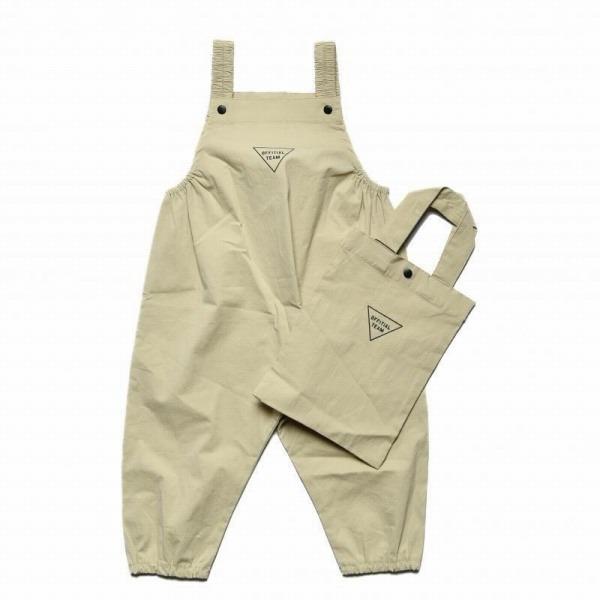 ニードルワーク（NEEDL WORK）OFFICIAL TEAM　ストレッチポプリン　プレイウェア(フリーサイズ）子ども服　女の子　男の子　幼児　外遊び　砂遊び　公園遊び | OFFICIAL TEAM | 01