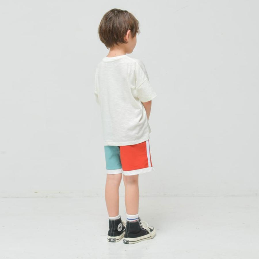 ニードルワーク （NEEDL WORK） OFFICIAL TEAM スラブ天竺 ステッカー柄Tシャツ ( 110 120 130 140 150 ) | OFFICIAL TEAM | 07