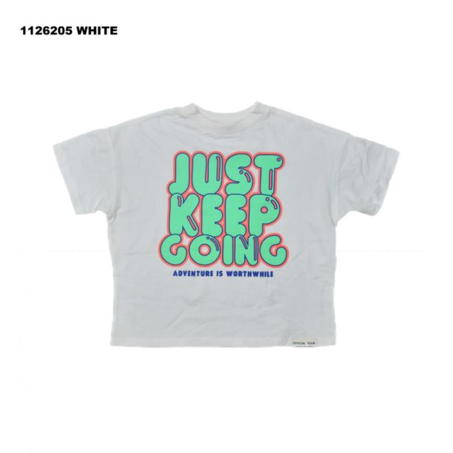 ニードルワーク （NEEDL WORK） OFFICIAL TEAM JUST KEEP GOINGロゴ　Tシャツ ( 130 140 150 ） | OFFICIAL TEAM | 01