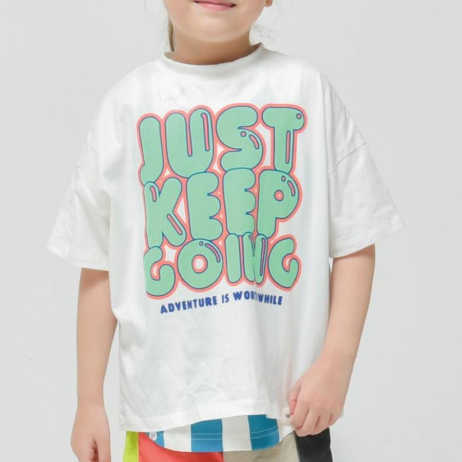ニードルワーク （NEEDL WORK） OFFICIAL TEAM JUST KEEP GOINGロゴ　Tシャツ ( 130 140 150 ） | OFFICIAL TEAM | 04