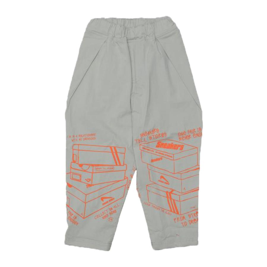 ニードルワーク （NEEDL WORK） OFFICIAL TEAM ストレッチポプリンスニーカーイラストワイドパンツ | OFFICIAL TEAM | 02