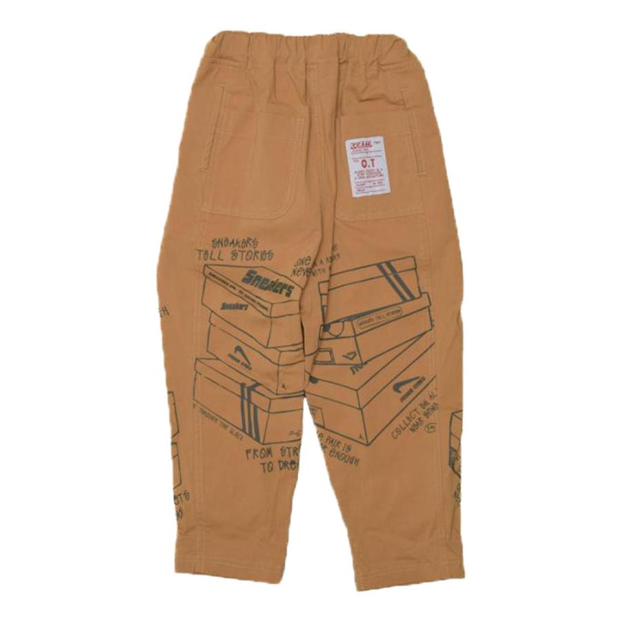 ニードルワーク （NEEDL WORK） OFFICIAL TEAM ストレッチポプリンスニーカーイラストワイドパンツ | OFFICIAL TEAM | 04