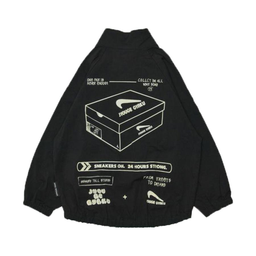 ニードルワーク （NEEDL WORK） OFFICIAL TEAM ストレッチポプリンスニーカーロゴジャケット ( 130 140 150 ) | OFFICIAL TEAM | 04