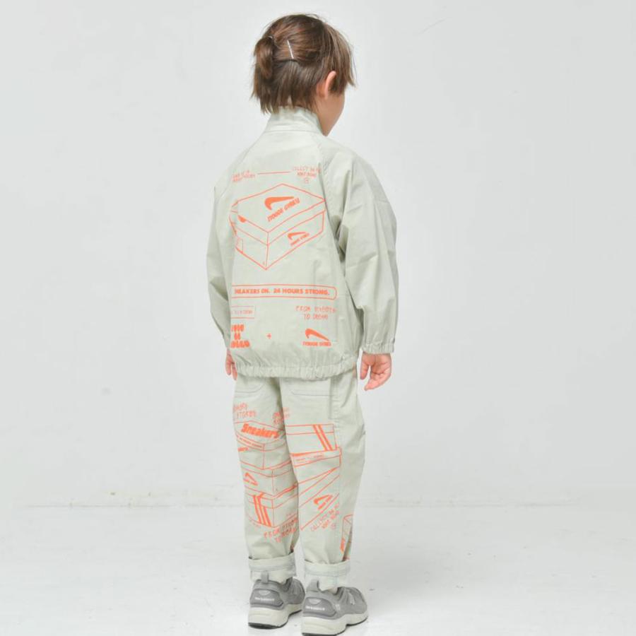 ニードルワーク （NEEDL WORK） OFFICIAL TEAM ストレッチポプリンスニーカーロゴジャケット ( 130 140 150 ) | OFFICIAL TEAM | 06