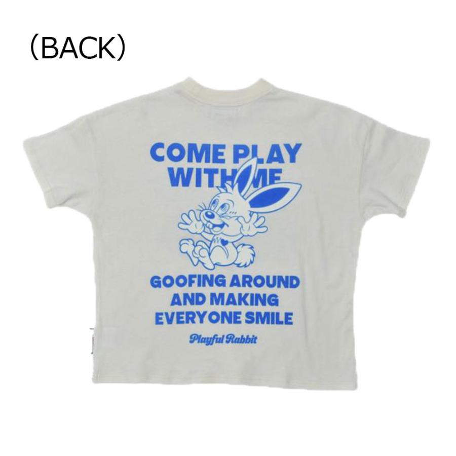 ニードルワーク OFFICIAL TEAM OE天竺 プレイフルラビットTシャツ ( 110 120 130 140 150 ) | OFFICIAL TEAM | 04