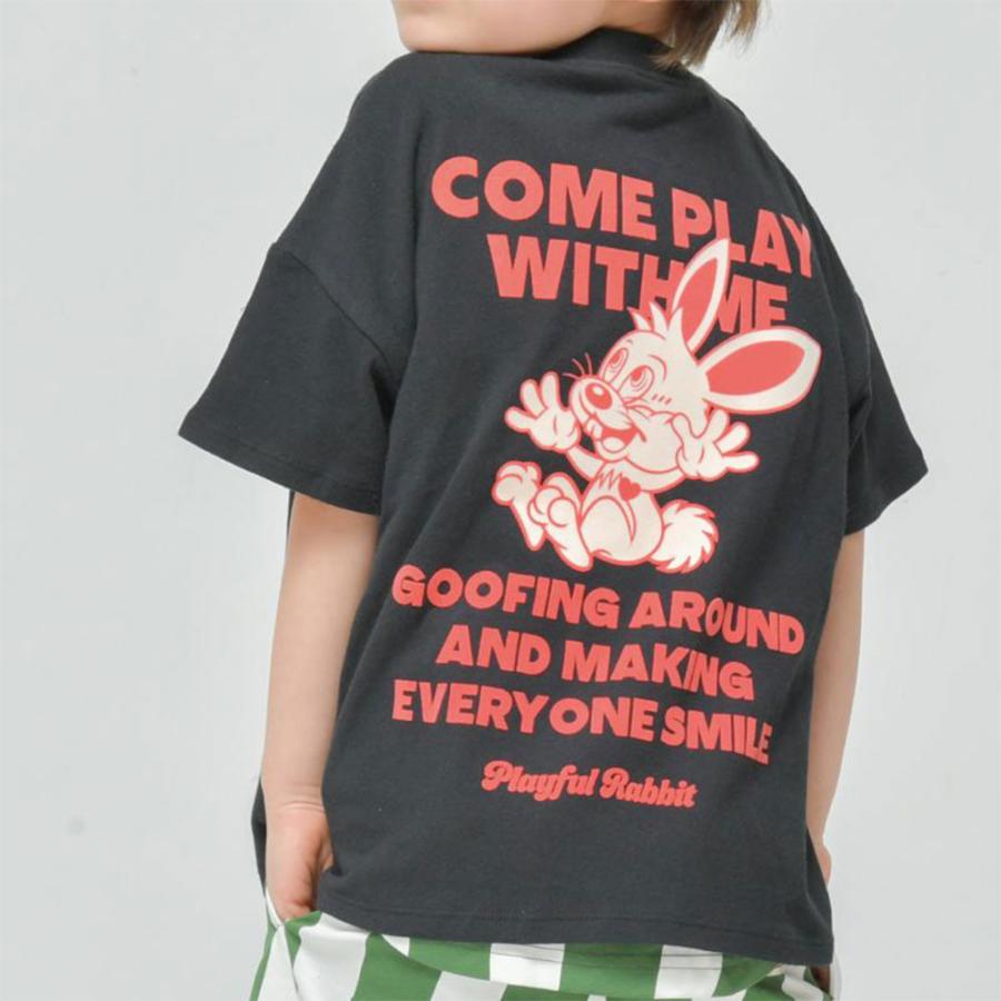 ニードルワーク OFFICIAL TEAM OE天竺 プレイフルラビットTシャツ ( 110 120 130 140 150 ) | OFFICIAL TEAM | 06