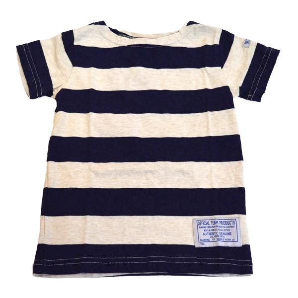 ニードルワーク（NEEDL WORK）OFFICIAL TEAM　HEAVY BORDER T-SHIRTS(100cm・110cm・120cm・130cm・140cm） | OFFICIAL TEAM | 02