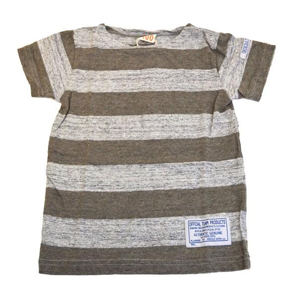 ニードルワーク（NEEDL WORK）OFFICIAL TEAM　HEAVY BORDER T-SHIRTS(100cm・110cm・120cm・130cm・140cm） | OFFICIAL TEAM | 03