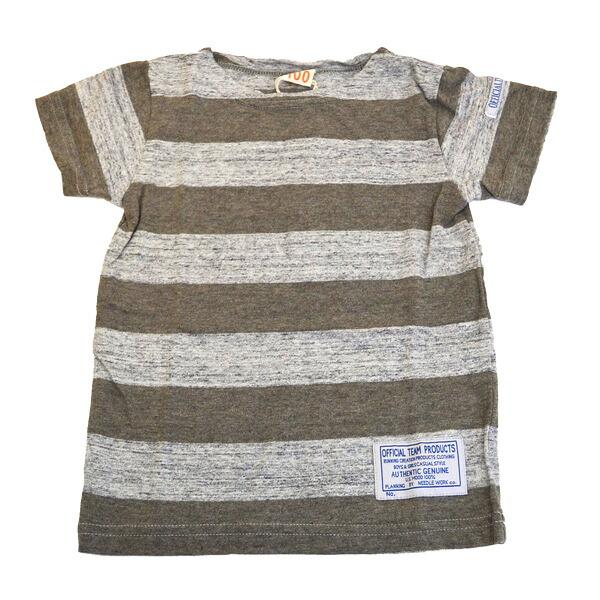 ニードルワーク（NEEDL WORK）OFFICIAL TEAM　HEAVY BORDER T-SHIRTS(100cm・110cm・120cm・130cm・140cm） | OFFICIAL TEAM | 03