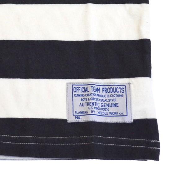 ニードルワーク（NEEDL WORK）OFFICIAL TEAM　HEAVY BORDER T-SHIRTS(100cm・110cm・120cm・130cm・140cm） | OFFICIAL TEAM | 05