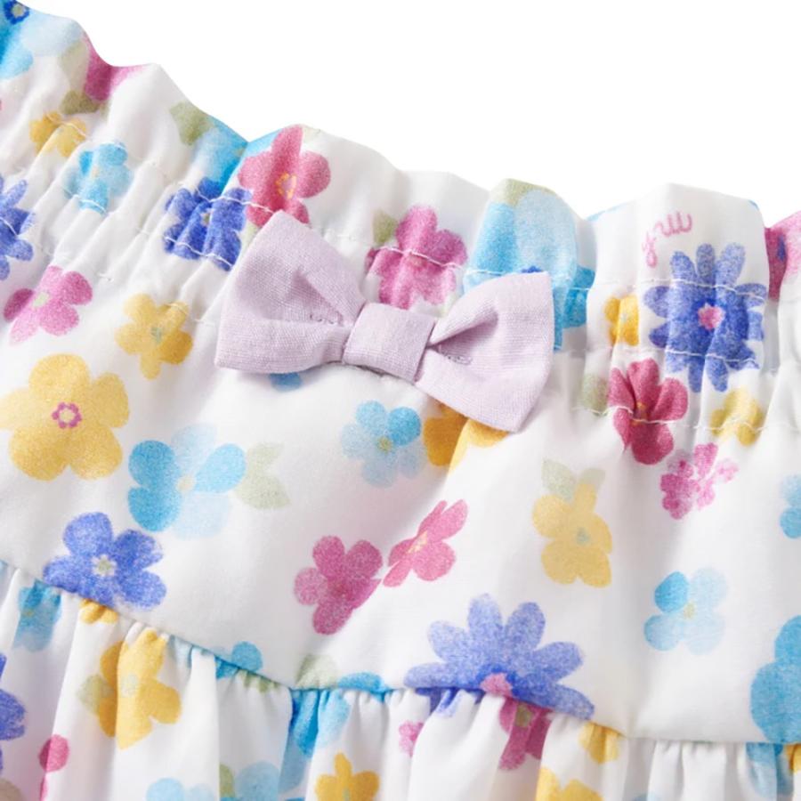 MIKI HOUSE（ミキハウス） ○ 取り寄せ商品○ミキハウス 花柄プリント 