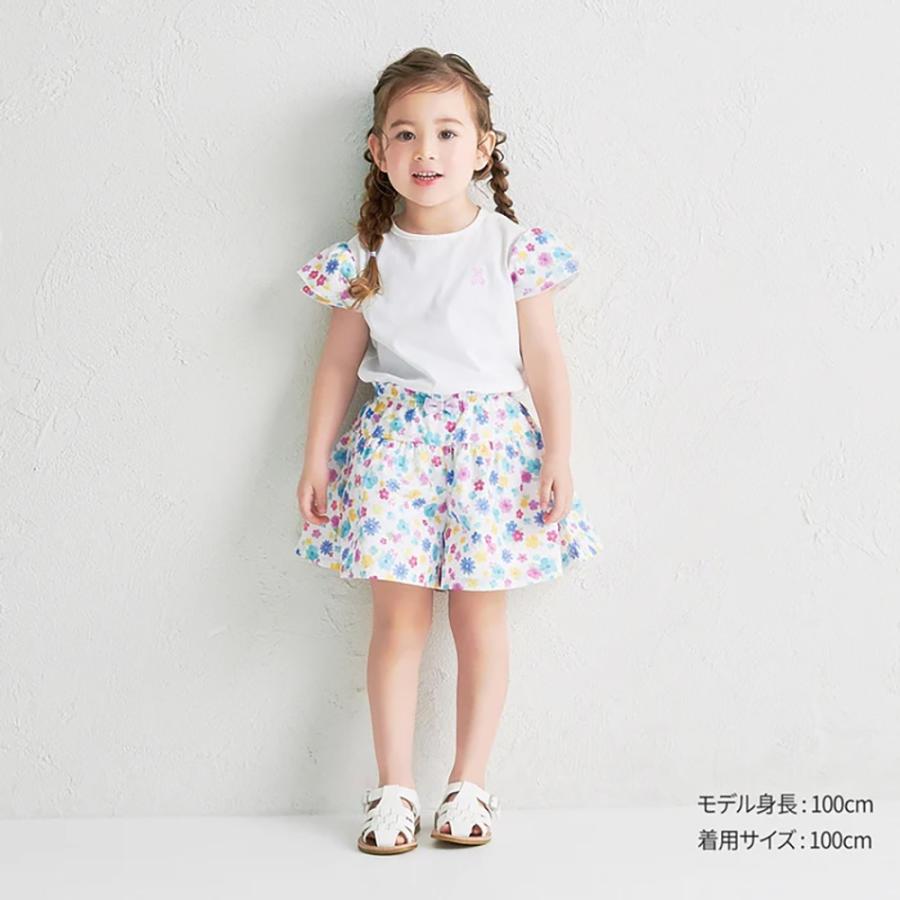 MIKI HOUSE（ミキハウス） ○ 取り寄せ商品○ミキハウス 花柄プリント