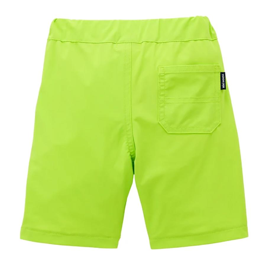 ● 取り寄せ商品●ミキハウス mikihouse 接触冷感ワンポイントロゴ６分丈パンツ ( 80 90 100 110 120 130 140 150 ) 子ども服の画像