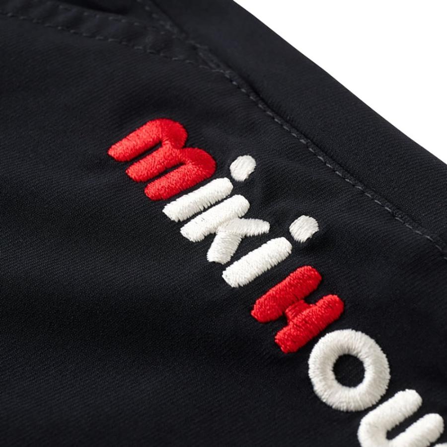 ● 取り寄せ商品●ミキハウス mikihouse 接触冷感ワンポイントロゴ６分丈パンツ ( 80 90 100 110 120 130 140 150 ) 子ども服の画像