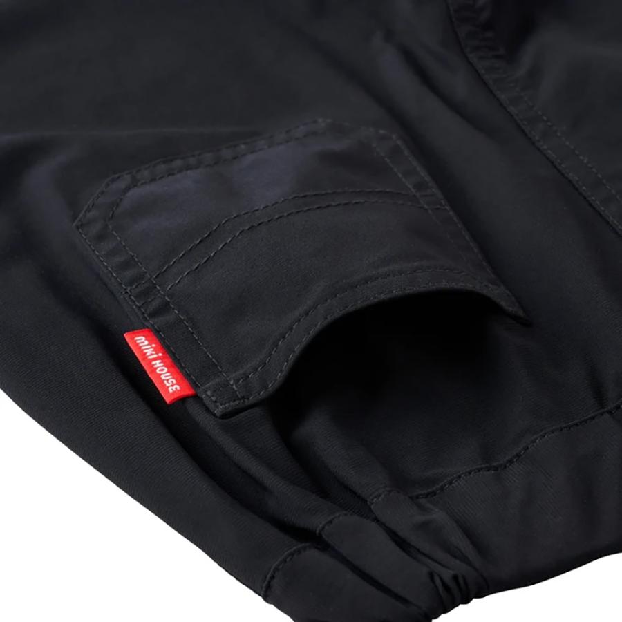 ● 取り寄せ商品●ミキハウス mikihouse 接触冷感ワンポイントロゴ６分丈パンツ ( 80 90 100 110 120 130 140 150 ) 子ども服の画像