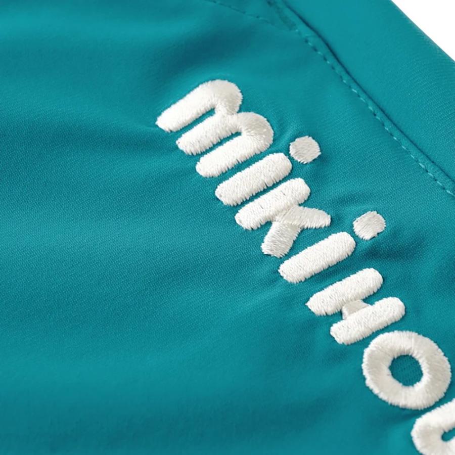 ● 取り寄せ商品●ミキハウス mikihouse 接触冷感ワンポイントロゴ６分丈パンツ ( 80 90 100 110 120 130 140 150 ) 子ども服の画像