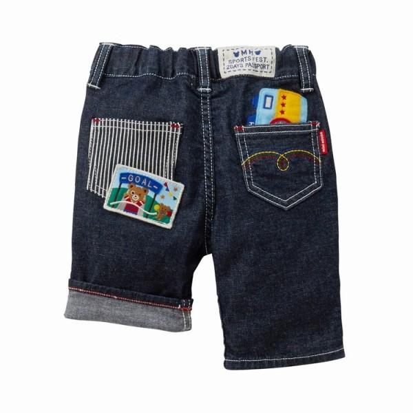 新品ミキハウス刺繍付きデニムパンツ 90サイズ ミキハウス デニムパンツ size 90 - メルカリ