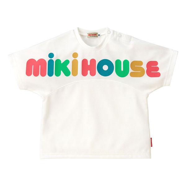 MIKI HOUSE（ミキハウス） 半袖Tシャツ ロゴ 子供服 お出かけ