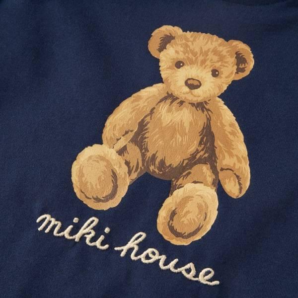 ●30％OFFセール●ミキハウス　mikihouse　ミキハウスベア半袖Ｔシャツ(80・90・100・110）アウトレットの画像