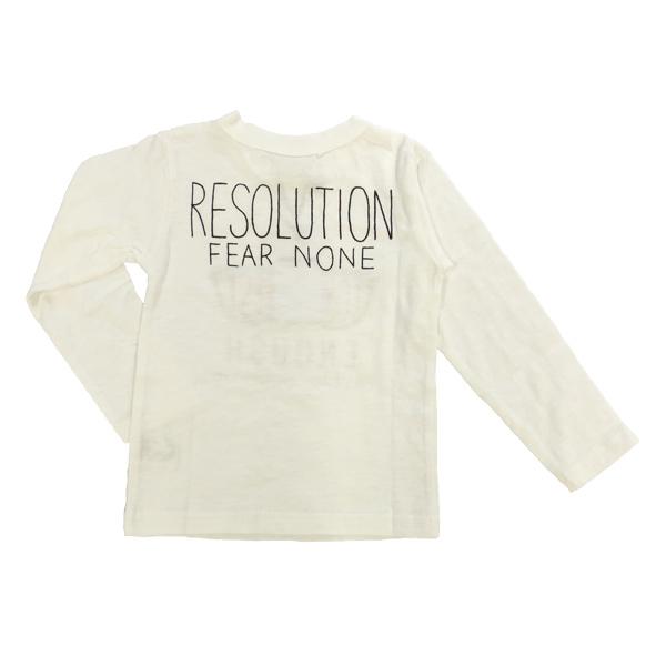 ニードルワーク（NEEDL WORK）OFFICIAL TEAM ENOUGH T-SHIRT 長袖Tシャツ（100cm・110cm・120cm・130cm・140cm・150cm）【P】 | OFFICIAL TEAM | 04