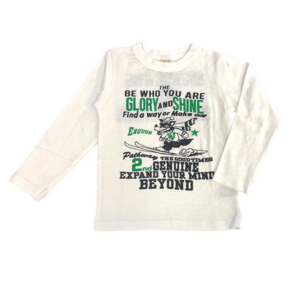 ニードルワーク（NEEDL WORK）OFFICIAL TEAM GLORY AND SHINE T-SHIRT 長袖Tシャツ（100cm・120cm・130cm・140cm・150cm） | OFFICIAL TEAM | 01