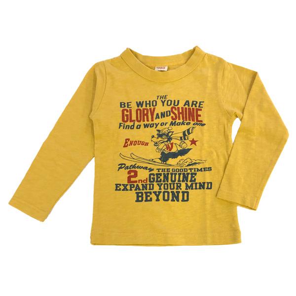 ニードルワーク（NEEDL WORK）OFFICIAL TEAM GLORY AND SHINE T-SHIRT 長袖Tシャツ（100cm・120cm・130cm・140cm・150cm） | OFFICIAL TEAM | 03