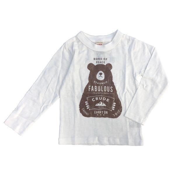 ニードルワーク（NEEDL WORK）OFFICIAL TEAM BEAR T-SHIRT 長袖Tシャツ（100cm・110cm・120cm・130cm・140cm） | OFFICIAL TEAM | 01