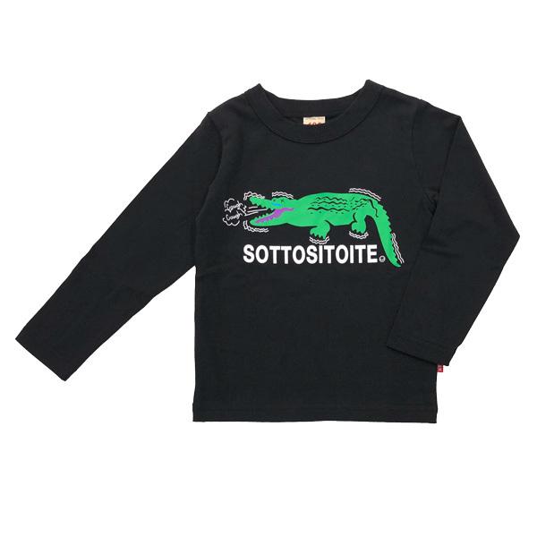 ニードルワーク（NEEDL WORK）OFFICIAL TEAM　ILLNESS　ALLIGATOR　T-SHIRT　長袖Ｔシャツ(100cm・110cm・120cm・130cm・140cm・150cm） | OFFICIAL TEAM | 05