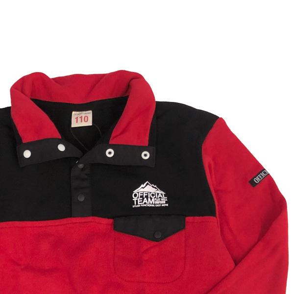 ニードルワーク（NEEDL WORK）OFFICIAL TEAM　SWEAT　ANORAK　アノラック(110cm・120cm・130cm・140cm・150cm） | OFFICIAL TEAM | 06